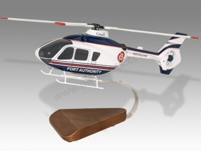 Airbus Helicopters H135 EC135 Port of Vancouver Solid Handcrafted Display Model