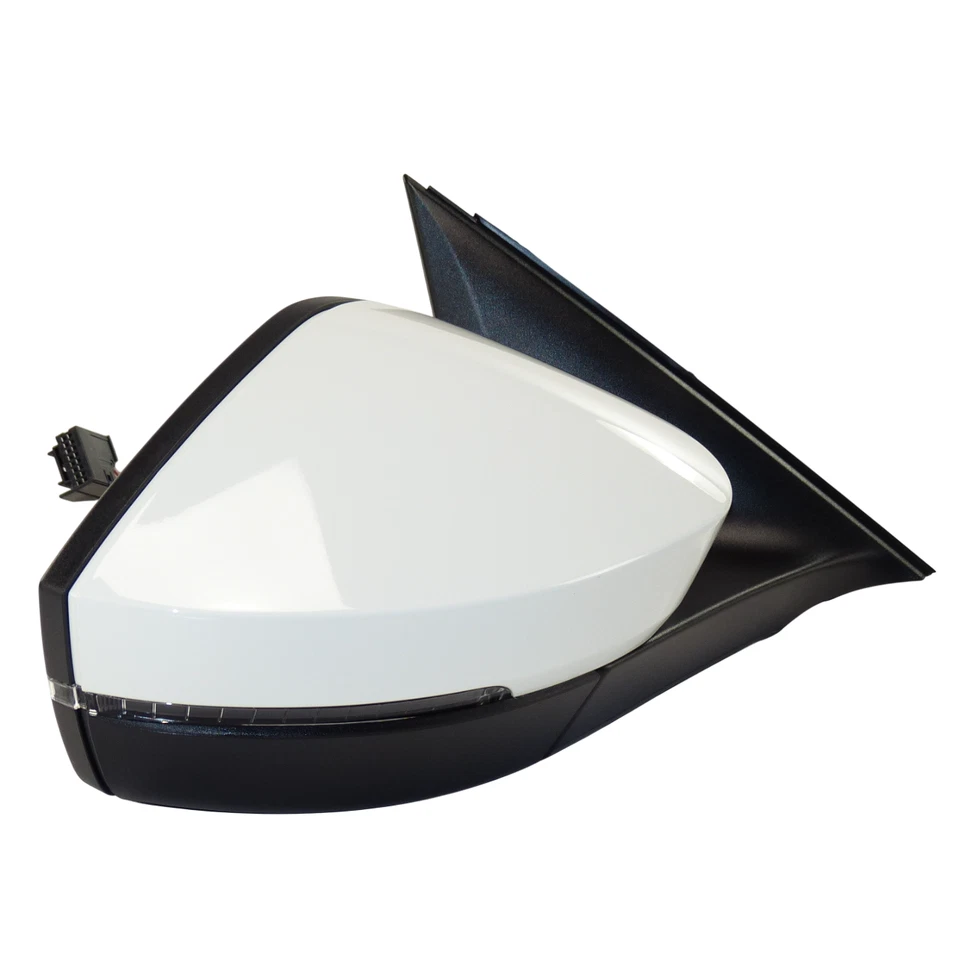 Außenspiegel rechts Skoda Octavia IV NX Spiegel heizbar elektr LC9A Pure White - Bild 2 von 4