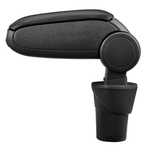 Bracciolo centrale per Nissan March Micra K13 MK4 IV (2010-2017) nero eco pelle - Foto 3 di 6