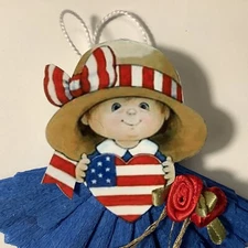 4th of july decorations, ornaments, feather tree  item# J5