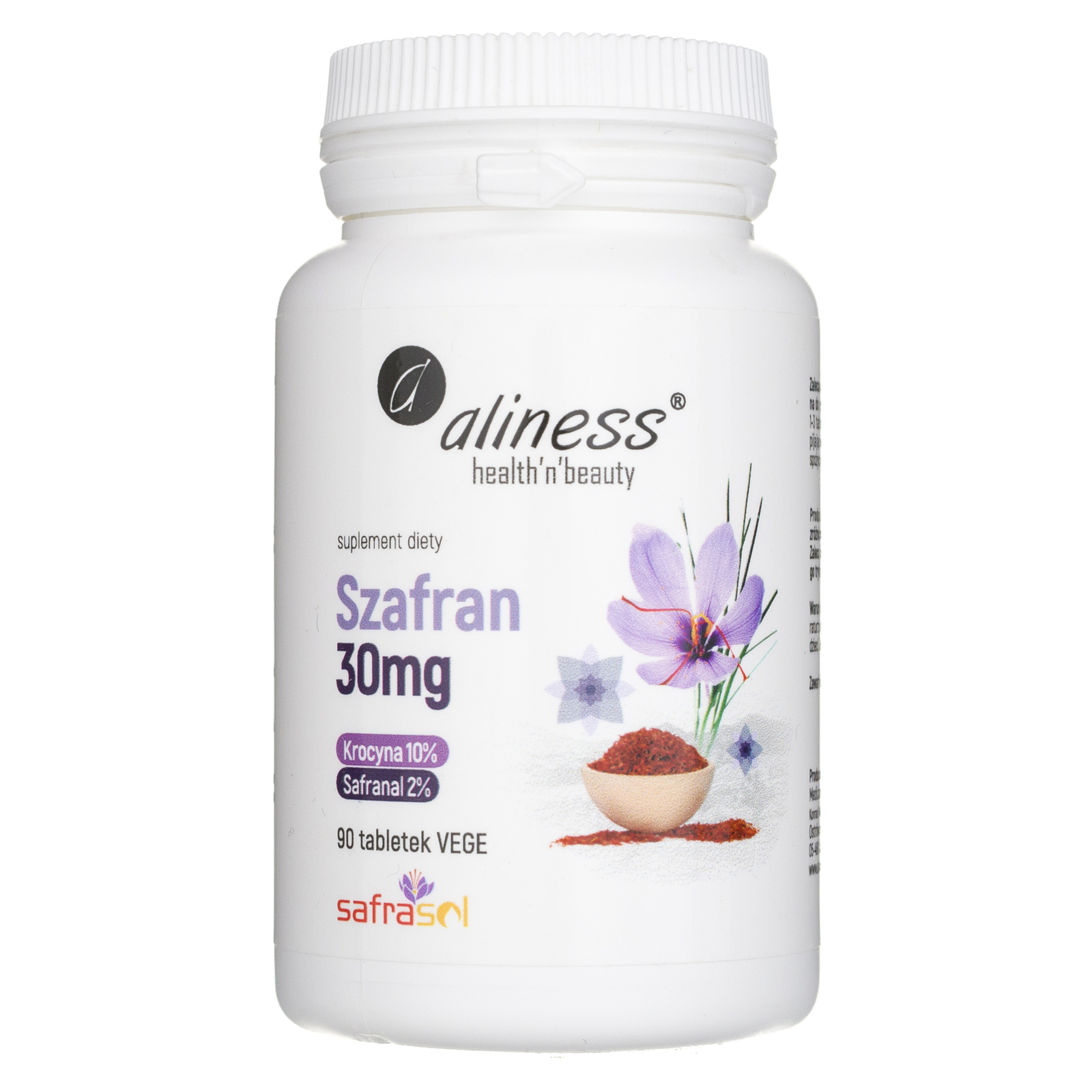 Aliness Zafferano Safrasol 2%/10% 30 mg, 90 compresse