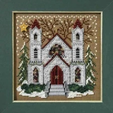 MILL HILL Buttons Beads Kit Counted Cross Stitch ST NICHOLAS CATHEDRAL Village