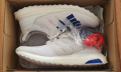 Adidas Ultra Boost 1.0 Undefeated Stars and Stripes White Red Blue US 9.5 - Picture 4 of 4