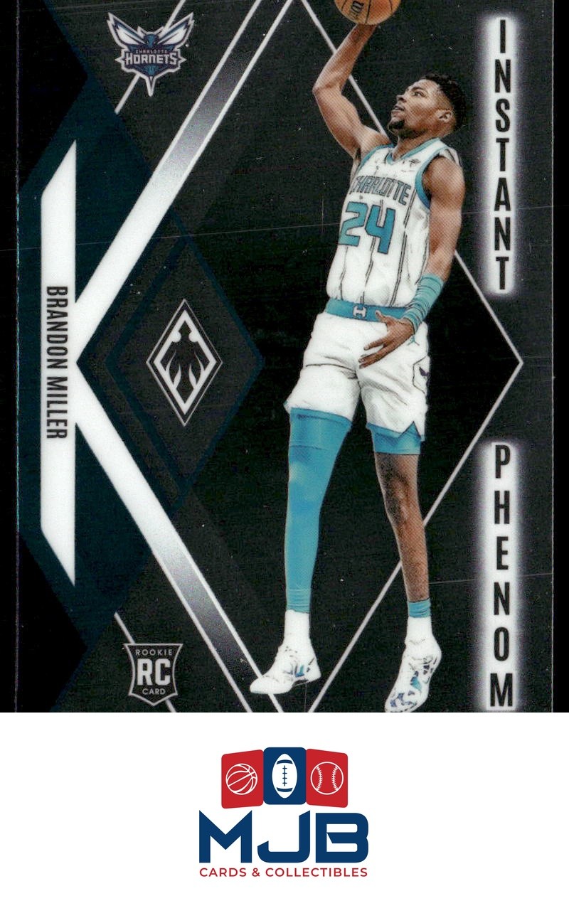 2023-24 Panini Phoenix Brandon Miller Instant Phenom Rookie #24 Hornets