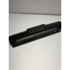 ACCO Adjustable 3 Hole Punch Heavy Duty Black Metal Manual Desktop Paper Punch