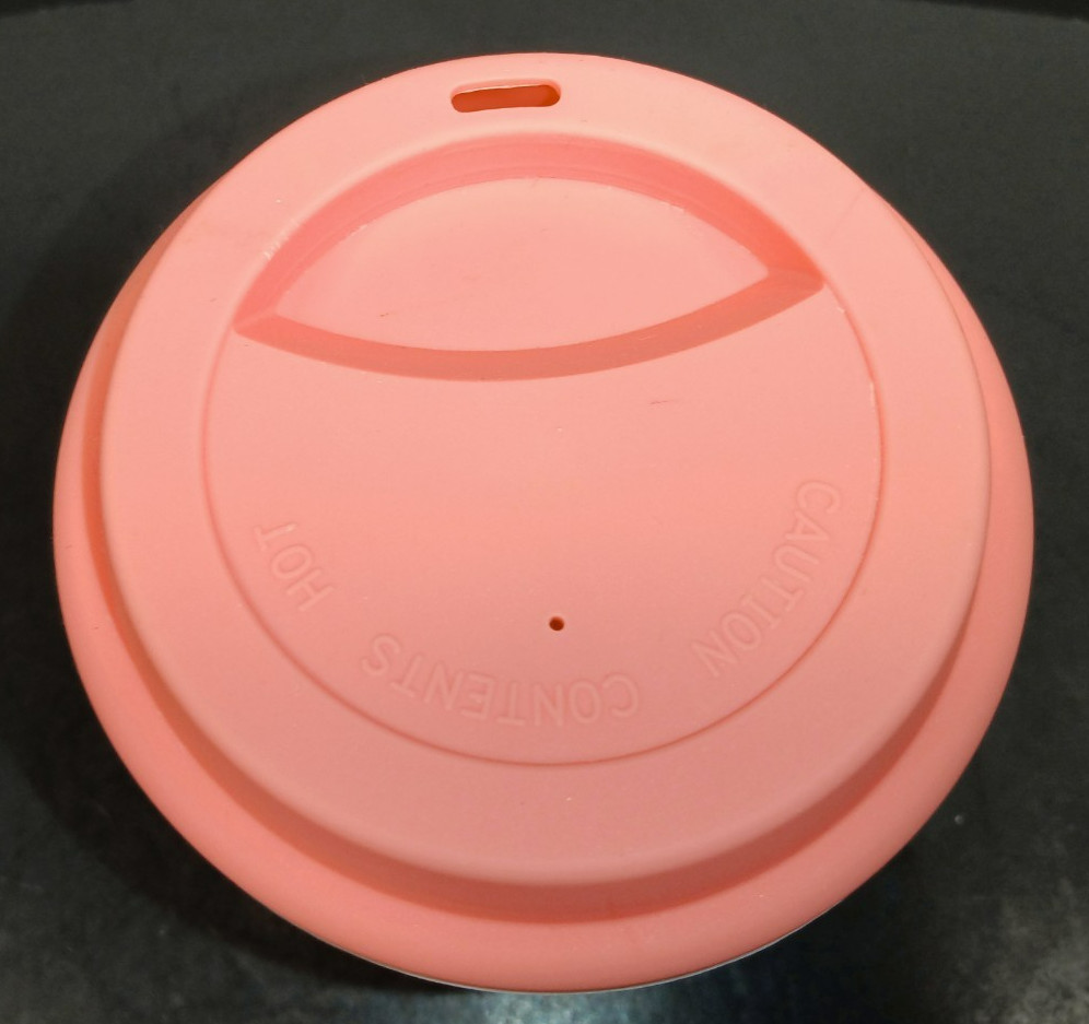 IQ Accessories Coffee Tea Tumbler Pineapple Travel Mug W Rubber Lid & Grip 12 Oz