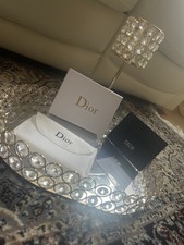 Black Christian Dior Oblique Jacquard Card Holder