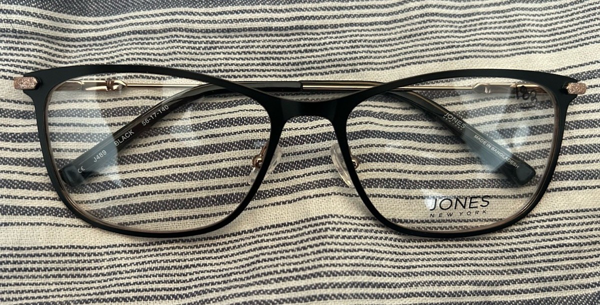 Jones J489 Purple 56-17-140 Jones New York Purple Eyeglass Frames for sale | eBay main image 2