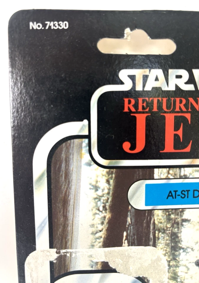 Pistola bláster Endor completa de colección '83 Star Wars AT-ST Driver + tarjetero ROTJ Kenner Foto 2 de 4