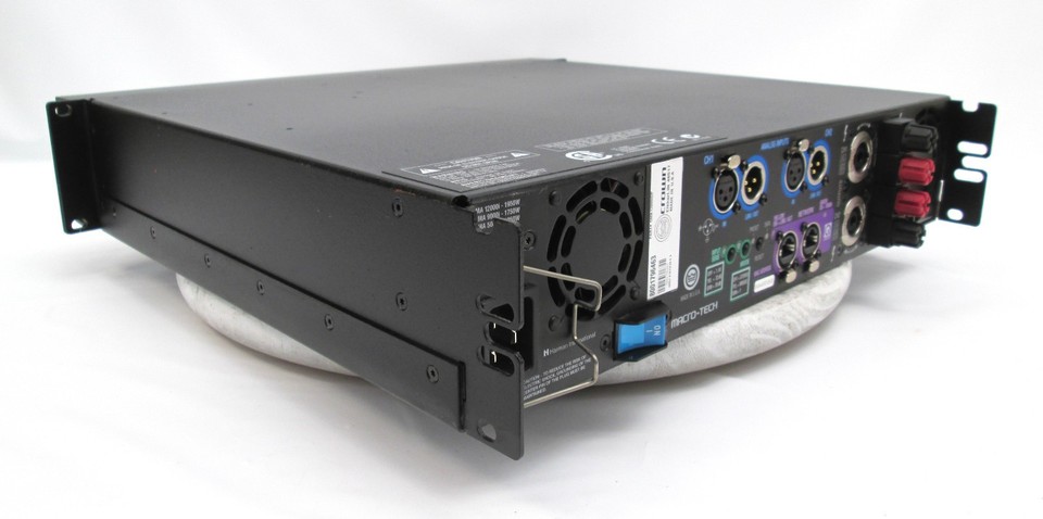 Crown Macro-Tech 1200i i-Series Network Power Amplifier 2-CH 4500W/CH ...