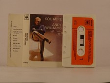 ANDY WILLIAMS SOLITAIRE (75) 10 Track Audio Cassette CBS