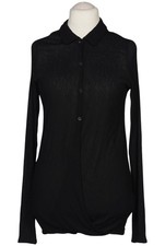 TRANSIT PAR SUCH Bluse Damen Oberteil Hemd Hemdbluse Gr. XL Schwarz #dwoho61