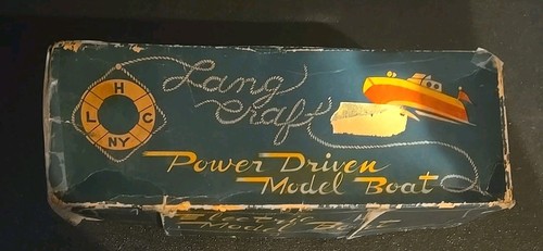 Lang Craft Power Driven Model Boat Electric! US Seller