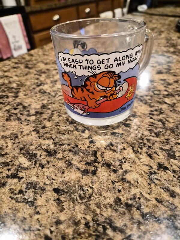 McDonalds Mugs - Garfield And Muppets 1978