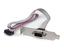 StarTech Serial Port Header Lp Bracket Db-9 To 10 Pin Mo UK IMPORT OFF-ACC NEW