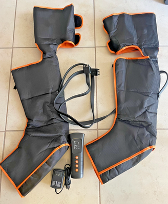 #ad Air Compression Leg Massager With Heat $29.99