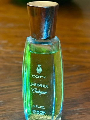 Vtg Emeraude Coty  Parfum de Toilette .5 Fl oz No box 