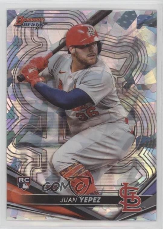 2022 Bowman's Best Atomic Refractor Juan Yepez #15 0u17