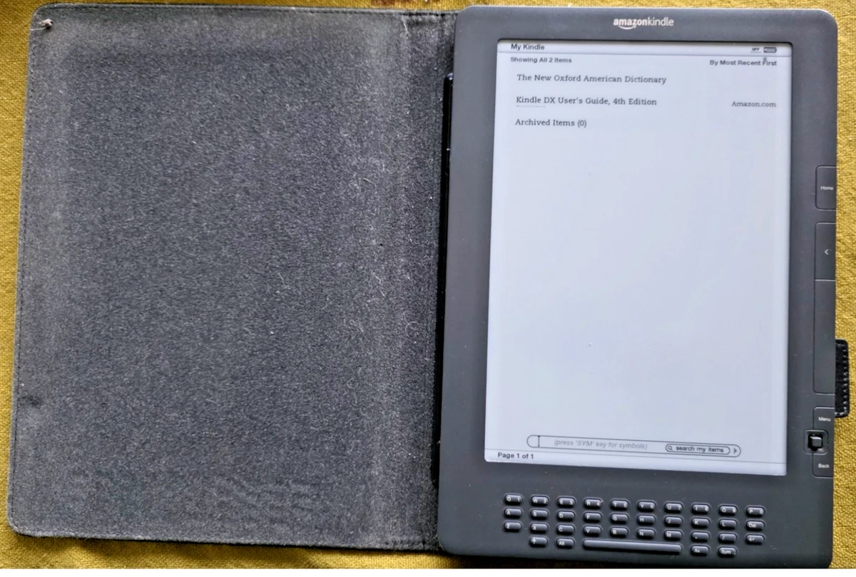 Amazon Kindle DX (2nd Generation) 4 GB eBook Readers for sale | eBay