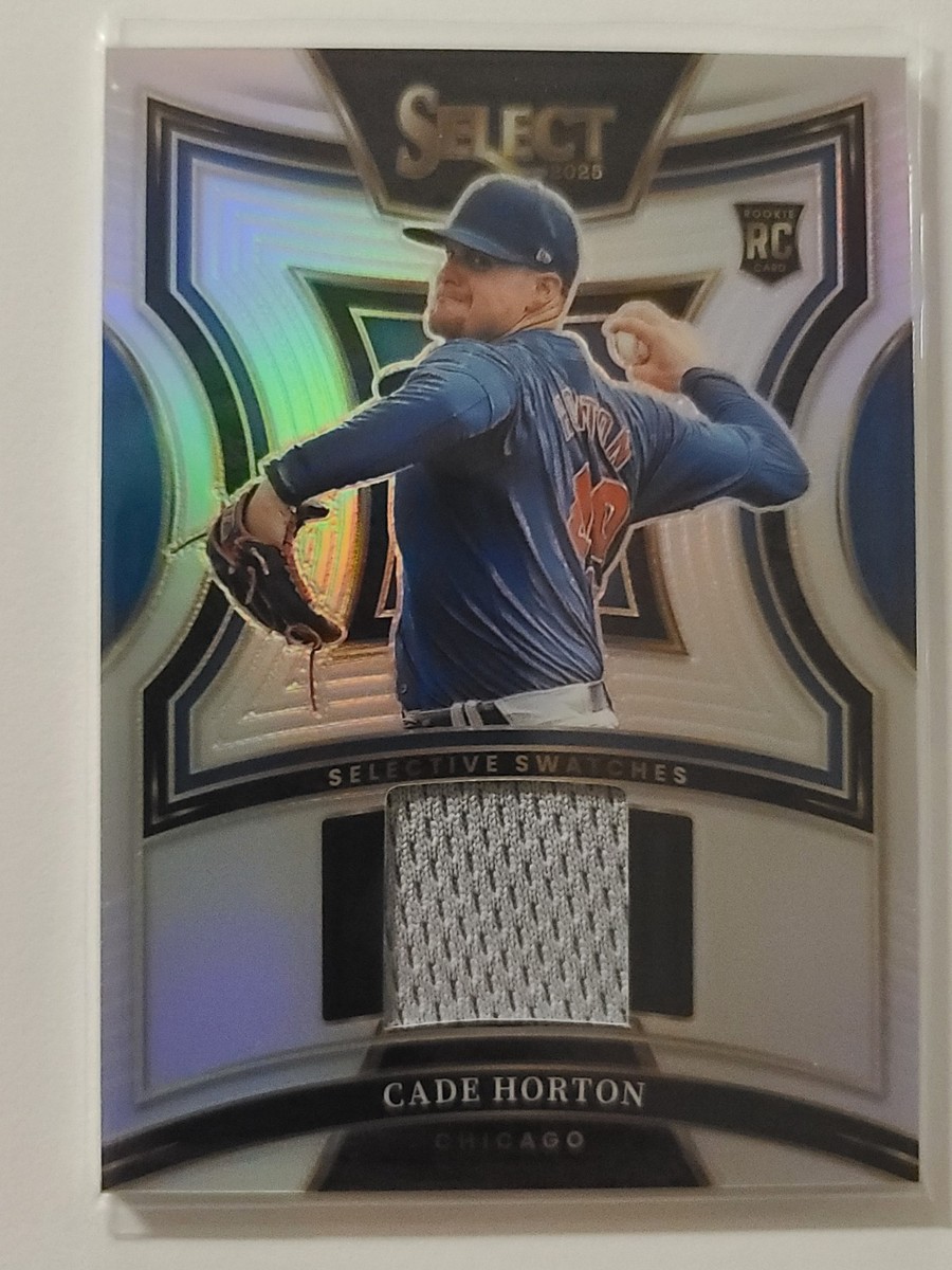 2025 Select Selective Swatches Cade Horton RC #SS-CH Jersey Relic