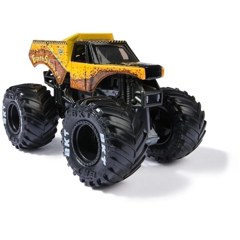 Monster Jam, Official Earth Shaker Monster Truck, Die-Cast Vehicle, 1:64... - Image 2 of 4