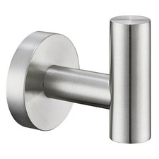 Robe Towel Hook, SUS 304 Stainless Steel Bathroom Hand Towel Coat Hook for Wa...