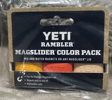 NEW Sold Out Limited EDT YETI 3 MagSlider Pack - Papaya /Beekeeper Yellow PEACH