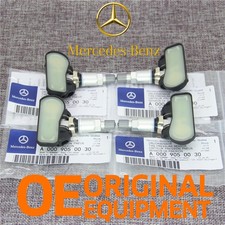 New 4 Pcs Tire Pressure Monitoring Sensors A0009050030 Tpms For Benz C300