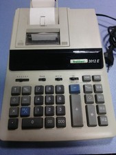 Calcolatrice da tavolo con stampante  EDITOR 3012E - Vintage