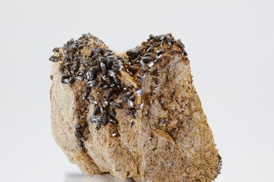 Vanadinite | Quartz Mountain Camp, Lodi Mining District, Nye Co, Nevada - Rare