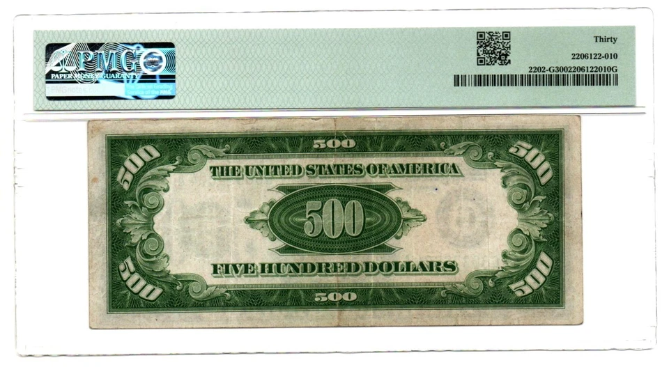 Fr. 2202-G 1934A Federal Reserve Note. PMG Very Fine 30 - Image 2 of 2