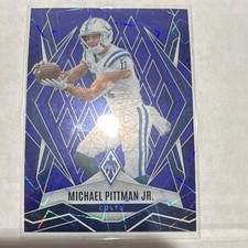 Panini 2025 Phoenix Michael Pittman Jr Colts Blue Lazer /75 #127