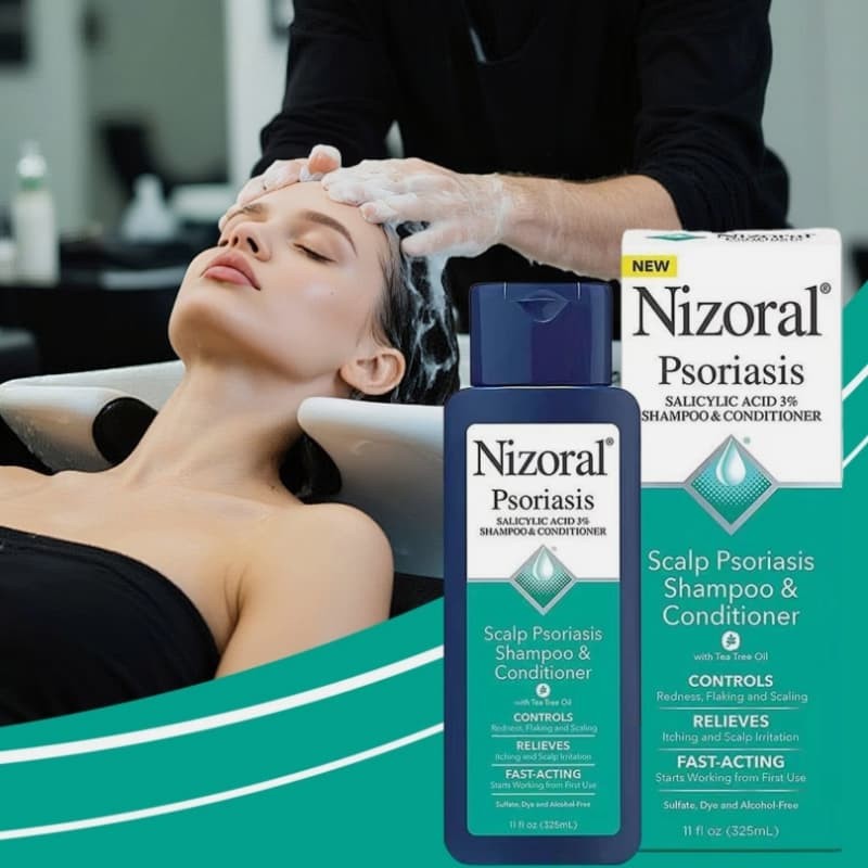 Psoriasis For Scalp Psoriasis Nizoral - 11 Fl oz Shampoo & Conditioner