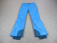 Columbia Pants Womens Small Blue Omni-Tech Ski Snow Insulated Waterproof Bootcut