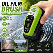 Glass Oil Film Cleaner Brush Water Repellent Anti Fog