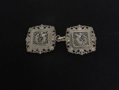 Antique Victorian Cape Clasps