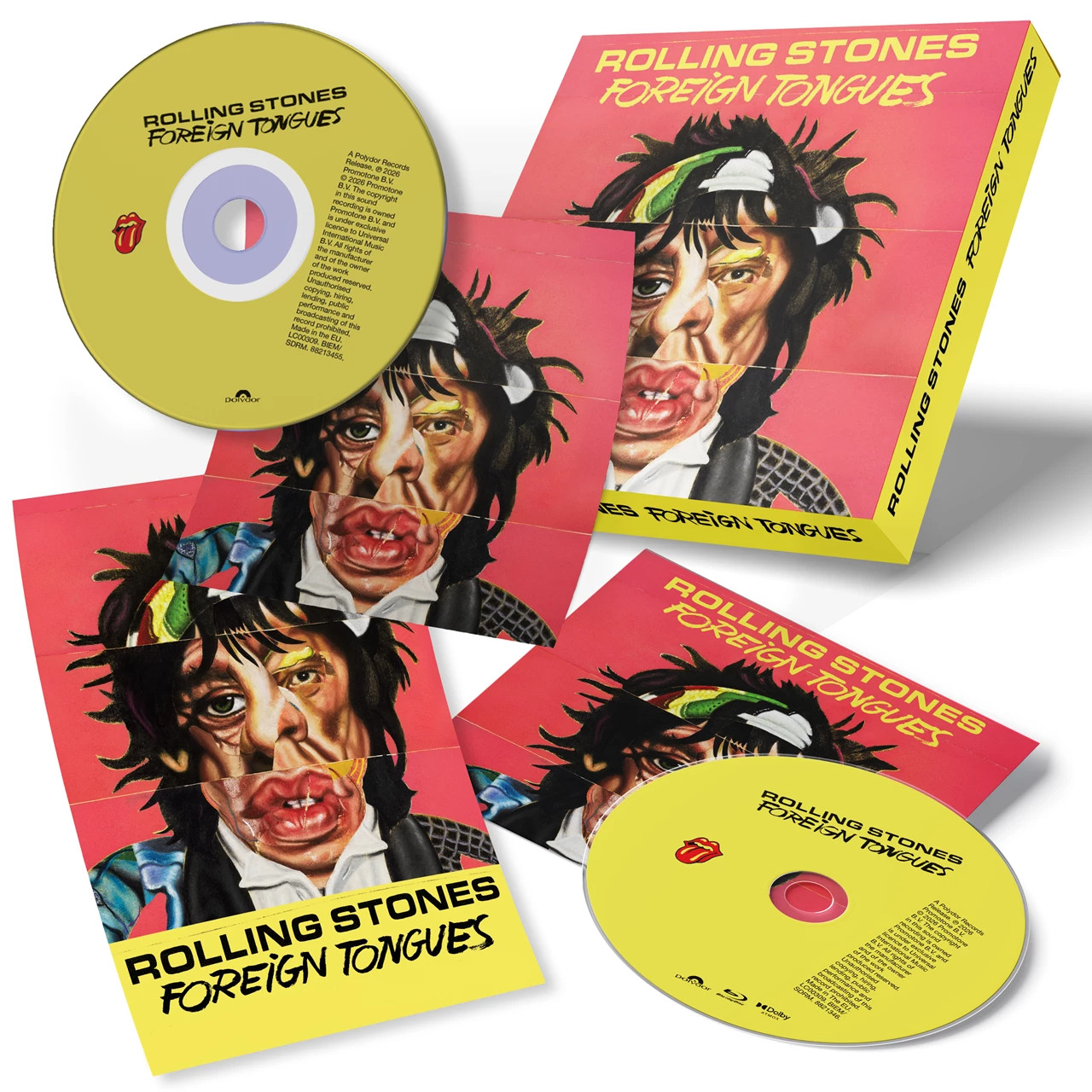 The Rolling Stones - Foreign Tongues Limited Edition CD/Blu-ray Album - Pre-sale