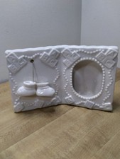 Vintage Ceramic Baby Photo Frame