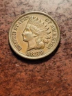 1889 Indian Head Copper Cent, full liberty, Philadelphia     inv03    p106