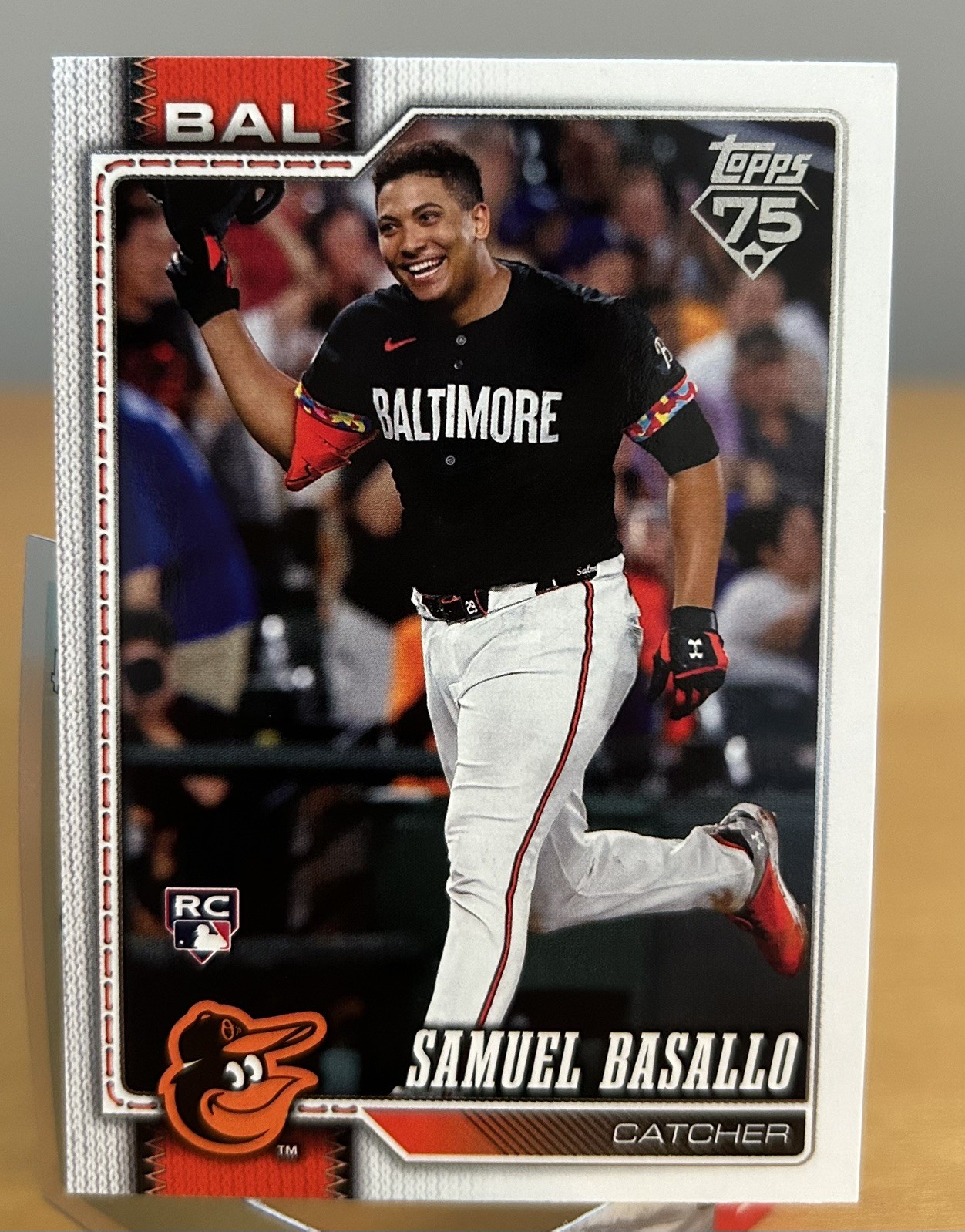 2026 Topps Samuel Basallo #104 RC Rookie Baltimore Orioles