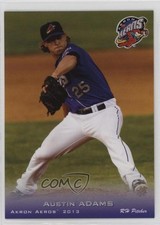 2013 Grandstand Akron Aeros Austin Adams 1c7