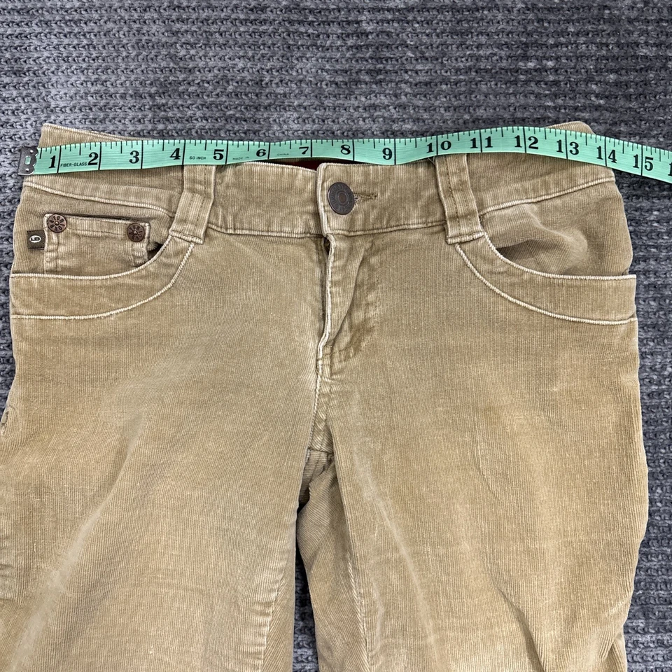 Vintage Union Bay Stretch Corduroy Flare Leg Pants Junior Girls Sz 5 Y2K 90’s - Image 4 of 4