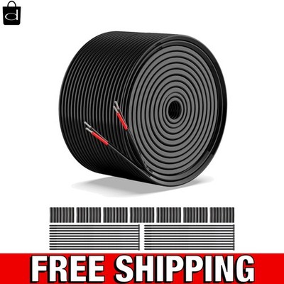 Flexible 16 Gauge PVC Electrical Wire - 100FT Low Voltage Tinned Copper Cable