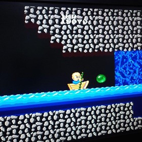 JIGOKU MEGURI HuCARD Taito PC Engine card Only 1990 Confirmed to start used