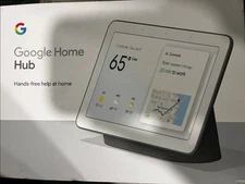 New Google Home Hub 7" Touch Display - White (GA00515-US) 