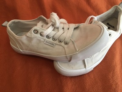 BENCH Textilsneaker in Cremefarben. Size: 37