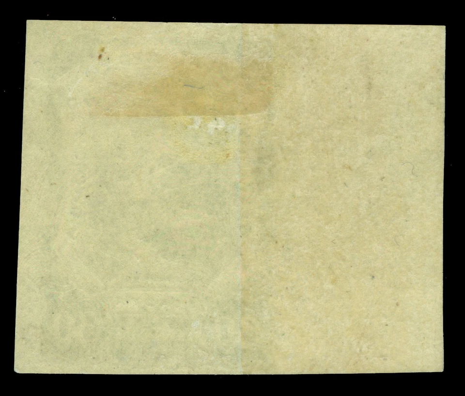 COLÔMBIA 1921 Correio Aéreo SCADTA 30c verde pálido IMPERFURADO - Sc# C29var perfeito estado MH XF - Imagem 2 de 2