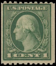 US #486 MNH vertical coil single