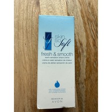 Avon Skin So Soft Fresh Smooth Warm ElSensation Shave Cream, 4.2 fl oz, In Box