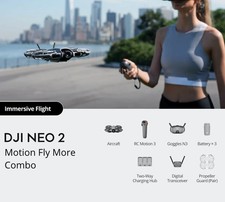 DJI Neo 2 Motion Combo / 3 Batteries  Goggles N3  RC Motion3 / FedEx